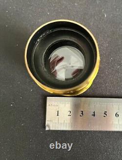 Small Messingobjektiv M39 Leica Mount Brass Lens 5 Einsteckenden Boxed Leica