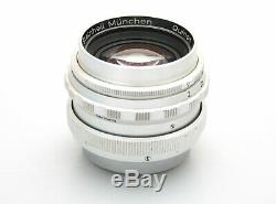 Steinheil Munchen 50mm F2 Quinon Leica LTM Mount. Original Leica Spec Lens
