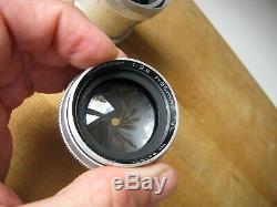 Steinheil Munchen 85mm Culminar f/2.8 VL Lens in Leica Screw Mount