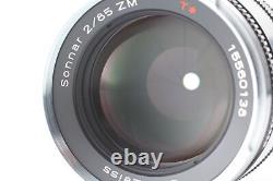 Super Rare MINT Carl Zeiss Sonnar T 85mm F/2 ZM Lens Leica M Mount From JAPAN