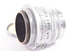 TANAR H. C. 5cm 50mm f2.8 f/2.8 Tanaka Kogaku Japan Leica screw mount Lens #57082