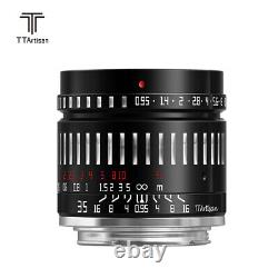 TArtisan 35mm F0.95 Lens for Sony E Mount Fujifilm X Canon RF-S Leica L Nikon Z