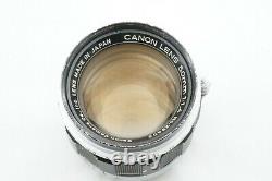 TESTED / EXC++ CANON 50mm f1.4 Leica screw mount L39 LTM From JAPAN