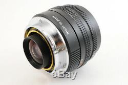 TOP MINTKONICA M-Hexanon 28mm F/2.8 Lens For Leica M Mount + HOOD From JAPAN