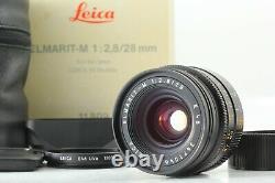 TOP MINT in Box Leica Elmarit-M 28mm f/2.8 E46 4th Lens For M Mount Japan #576