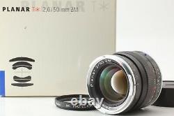 TOP Mint! Carl Zeiss Planar T 50mm f/2 ZM Lens for Leica M-mount From Japan