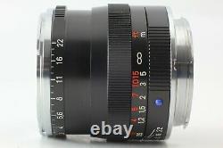 TOP Mint! Carl Zeiss Planar T 50mm f/2 ZM Lens for Leica M-mount From Japan