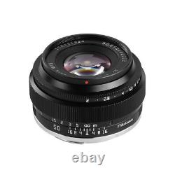 TTArtisan 50mm F2.0 Full Frame MF Lens For Canon/Nikon/Fuji/Sony/M43/Leica Mount