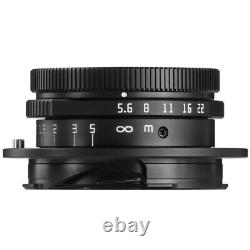 TTArtisan M 28mm F5.6 Full Frame Camera Lens for Leica M Mount Brass+ Lens Hood