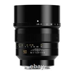 TTArtisans 90mm F1.25 Full Frame Lens for Sony E Nikon Z Fuji Leica L X1D Canon