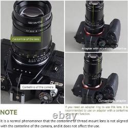 TTartisan 100mm F2.8 Manual Focus Bubble Bokeh Lens For Leica M M42 Mount Camera