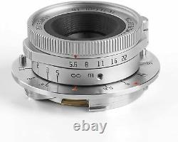 TTartisan 28mm F5.6 Wide-angle Lens For Leica M-mount Camera(Lens Hood Included)