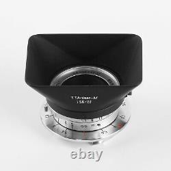 TTartisan 28mm F5.6 Wide-angle Lens For Leica M-mount Camera(Lens Hood Included)