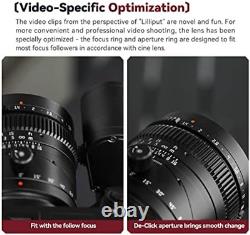 TTartisan 50mm F1.4 Full Frame Tilt Shift Manual Lens for Sony E Leica L Mount