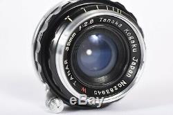 Tanaka Kogaku W TANAR 35mm f/2.8 Lens for Leica Thread Mount LTM L39 #P3945