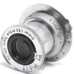Tokyo Optical Simlar 3.5/5cm Lens Leica Screw Mount