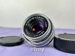 Top MINT Leica Elmar-M 50mm F/2.8 E39 Silver m Mount Lens From JAPAN