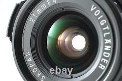 Top MINT in Box Voigtlander Color Skopar 21mm f/4 Lens VM Leica M Mount JAPAN
