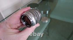 Topcor-S 5cm f/2 Rangefinder Lens, Leica Screw Fit. RARE Tokyo Kogaku, Near MINT