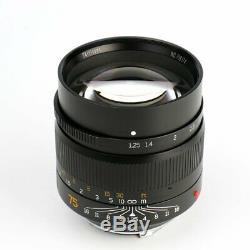 UK 7artisans 75mm F1.25 Manual Focus Lens for Leica M-Mount Cameras Leica M2 M3