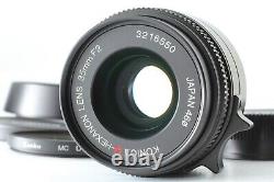 UNUSED Konica M-Hexanon 35mm f2 MF Lens Hood Leica M Mount Japan