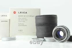 Unused / Complete Set Leica ELMAR-M 50mm f/2.8 E39 M Mount Lens From JAPAN #06