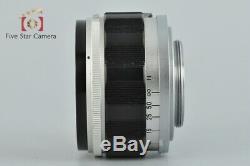 Very Good! Canon 50mm f/1.2 L39 LTM Leica Thread Mount Lens
