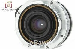 Very Good! Minolta M-ROKKOR 28mm f/2.8 Leica M Mount Lens from Japan
