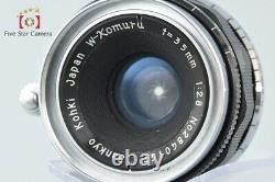 Very Good! Sankyo Koki KOMURA 35mm f/2.8 L39 LTM Leica Thread Mount Lens