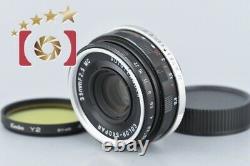 Very Good! Voigtlander COLOR-SKOPAR 35mm f/2.5 MC L39 LTM Leica Thread Mount