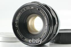 Vintage MINT Canon 35mm F2 Wide Angle Lens LTM L39 Leica Screw Mount