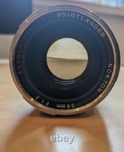 Voigtlander 35mm F1.2 VMII Leica M Mount