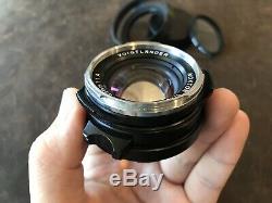 Voigtlander 35mm F1.4 Leica M Mount Lens Genuine Hood