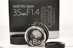 Voigtlander 35mm f1.4 NOKTON classic, Leica M mount, excellent condition, box