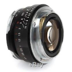 Voigtlander 35mm f1.4 Nokton Classic SC Leica M Mount Lens