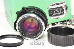 Voigtlander 40mm f1.4 NOKTON classic S. C, Leica M mount, boxed