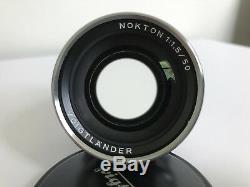 Voigtlander 50mm f1.5 VM Nokton Leica M Mount
