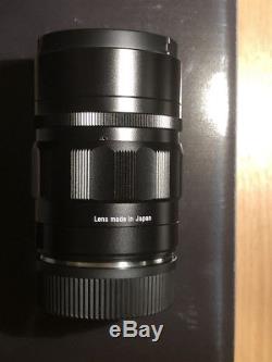 Voigtlander 75mm f1.8 f/1.8 VM Leica M mount Black Boxed UK retailer November