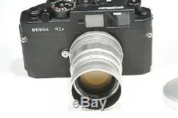 Voigtlander 75mm f2.5 COLOR-HELIAR LTM, Leica M mount adapter, rangefinder lens