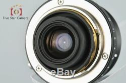 Voigtlander COLOR-SKOPAR 21mm f/4 MC Black L39 LTM Leica Thread Mount Lens