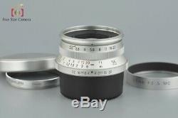Voigtlander COLOR-SKOPAR 35mm f/2.5 MC L39 LTM Leica Thread Mount Lens