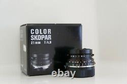 Voigtlander Color Skopar 21mm f/4 Leica M Mount