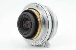 Voigtlander Color Skopar 28mm F3.5 For Leica L39 Mount Silver Excellent 06-U70