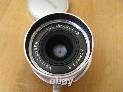 Voigtlander Color Skopar 28mm f/3.5 Lens Leica Screw Mount L39