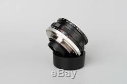 Voigtlander Color-Skopar 35mm F/2.5 f2.5 MC Lens for Leica LTM L39 Mount