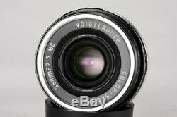 Voigtlander Color Skopar 35mm f/2.5 MC Leica Screw Mount L39 LTM