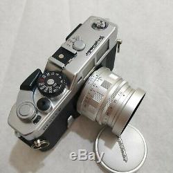 Voigtlander Colour-Heliar 75mm F. 2.5 LTM L39 Leica Screw Mount Lens Minty