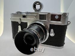 Voigtlander HELIAR 50mm f/3.5 for Leica M mount Lens with 50mm view finder JAPAN
