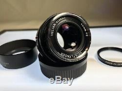 Voigtlander Heliar Classic 50mm F2 Collapsible, Limited 250 Jahre Leica M mount