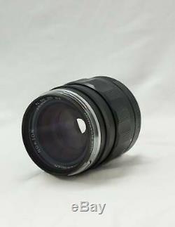 Voigtlander Nokton 35mm 1.2 Leica M Mount aspherical II